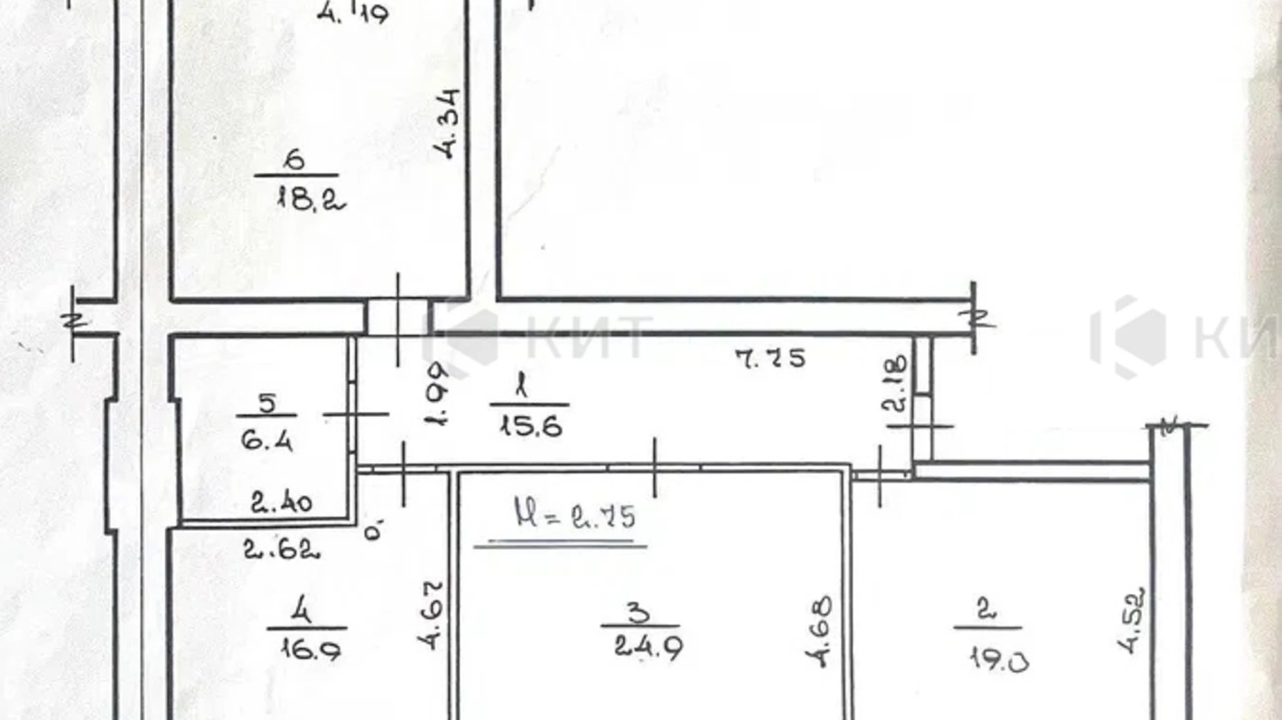 Продається 3-кімнатна квартира 117 кв. м у Харкові, вул. Лебединська, 3 - фото 2