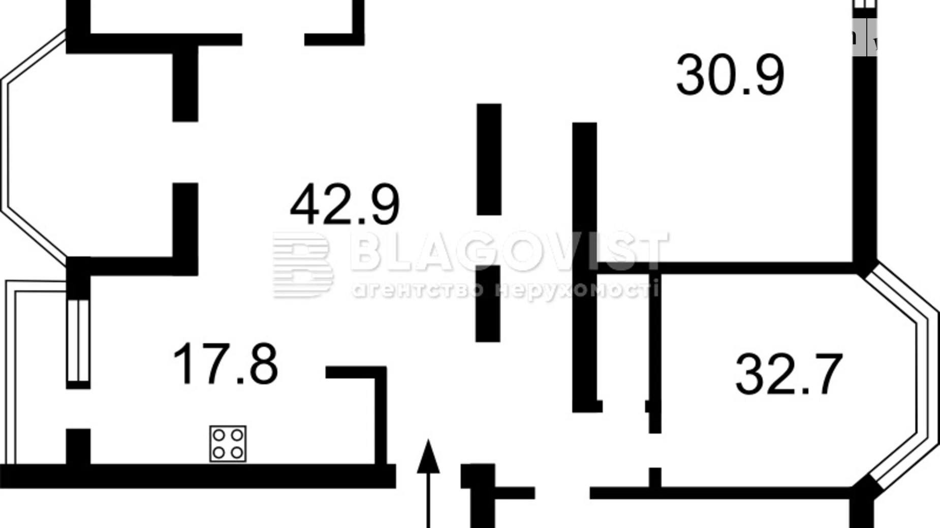 Продается 8-комнатная квартира 275 кв. м в Киеве, ул. Введенская, 29/58