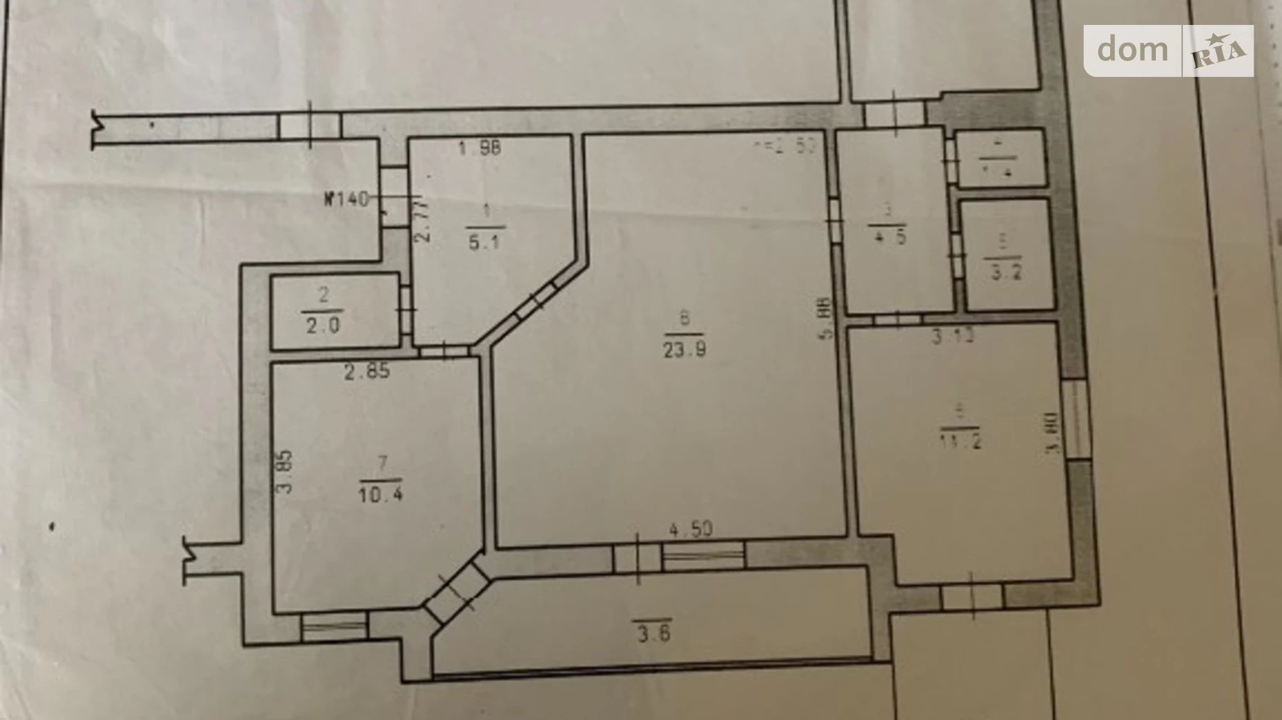 Продається 3-кімнатна квартира 83 кв. м у Хмельницькому, Старокостянтинівське шосе