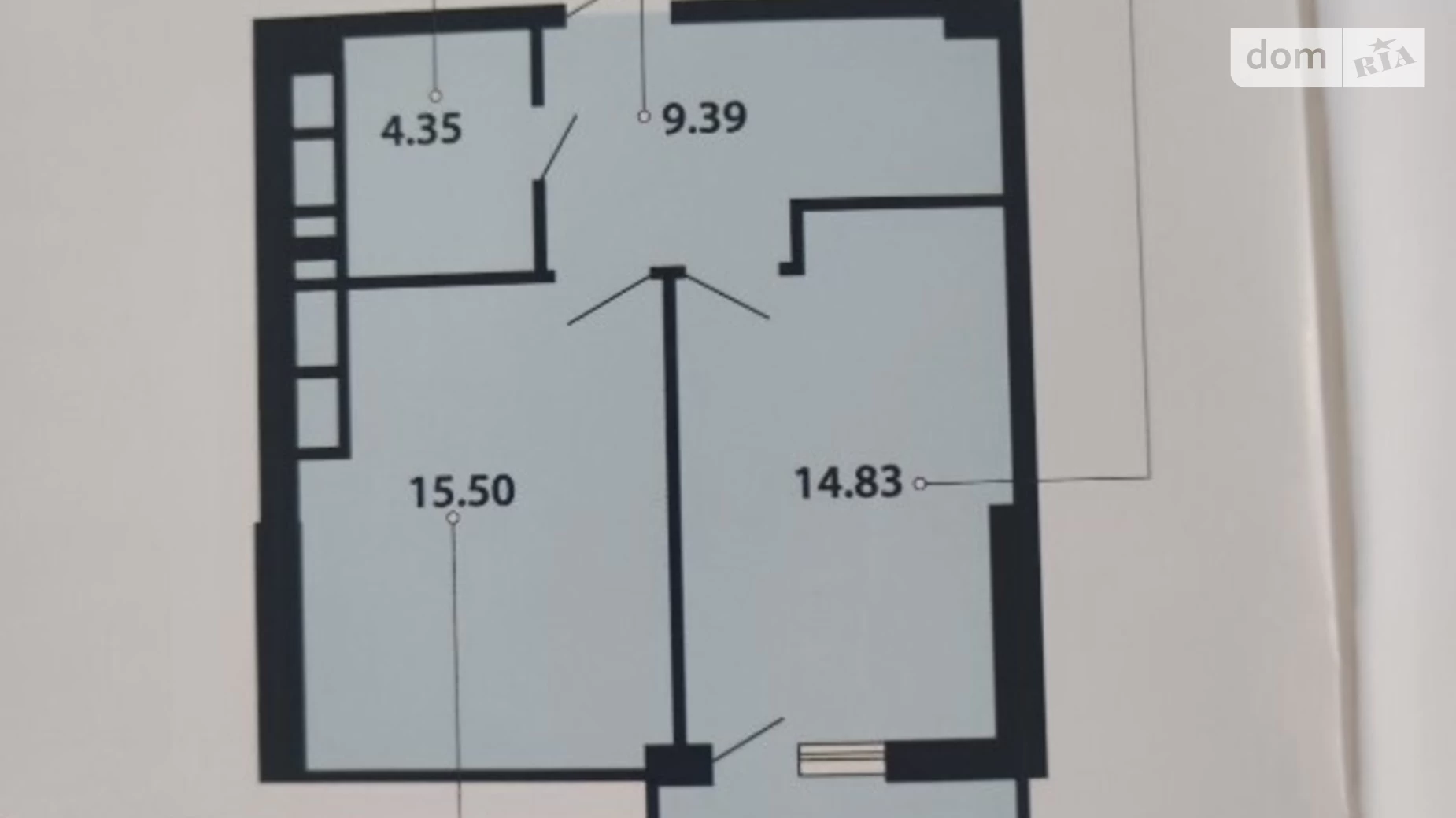 Продается 1-комнатная квартира 46 кв. м в Одессе, Фонтанская дор.