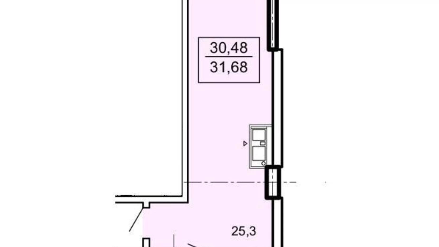 Продается 1-комнатная квартира 32 кв. м в Одессе, Фонтанская дор., 25/3 - фото 4