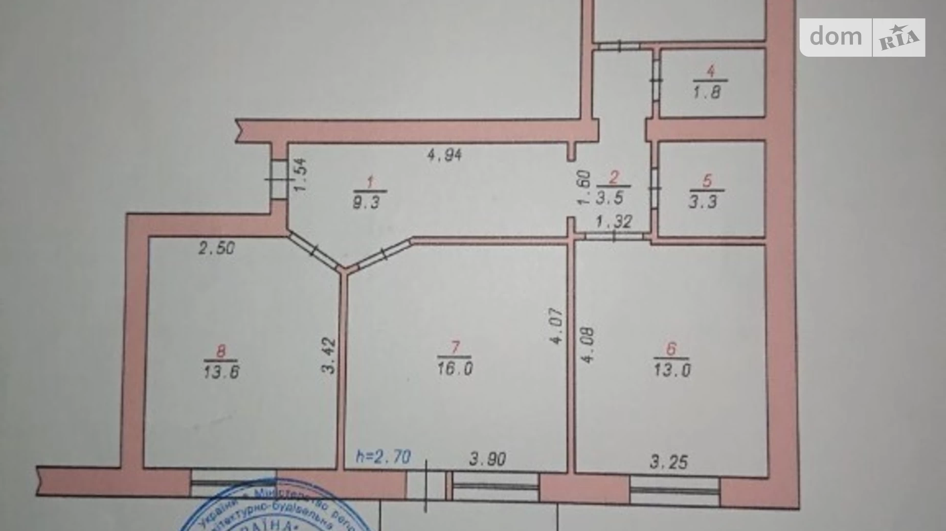 Продається 3-кімнатна квартира 78 кв. м у Хмельницькому, вул. Свободи, 22