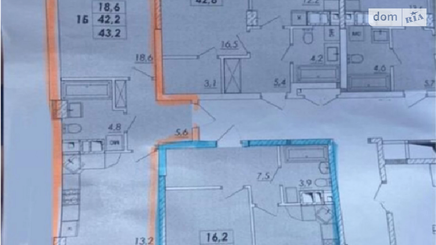 Продається 1-кімнатна квартира 41 кв. м у Одесі, Овідіопольська дор., 3/1