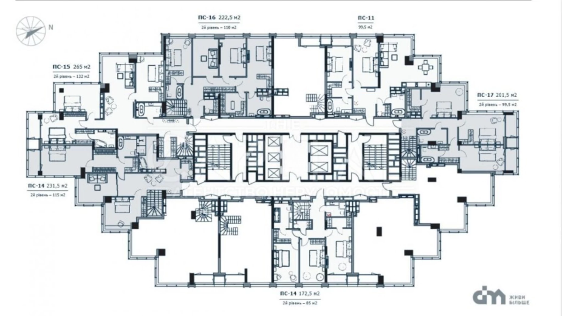 Продается 3-комнатная квартира 201 кв. м в Киеве, ул. Антоновича(Горького), 136 - фото 3