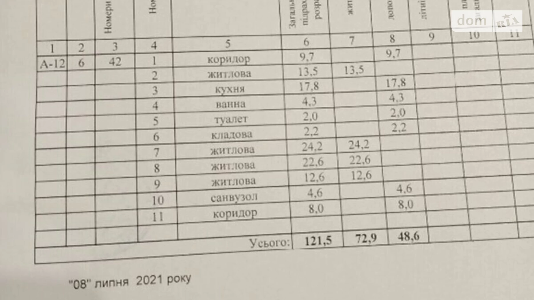 Продается 3-комнатная квартира 121 кв. м в Сумах, ул. Харьковская, 6/4