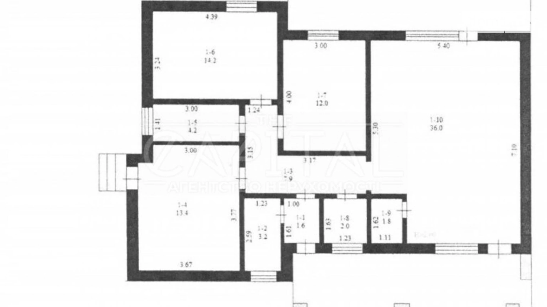 Продається одноповерховий будинок 115 кв. м с басейном, Абрикосовая