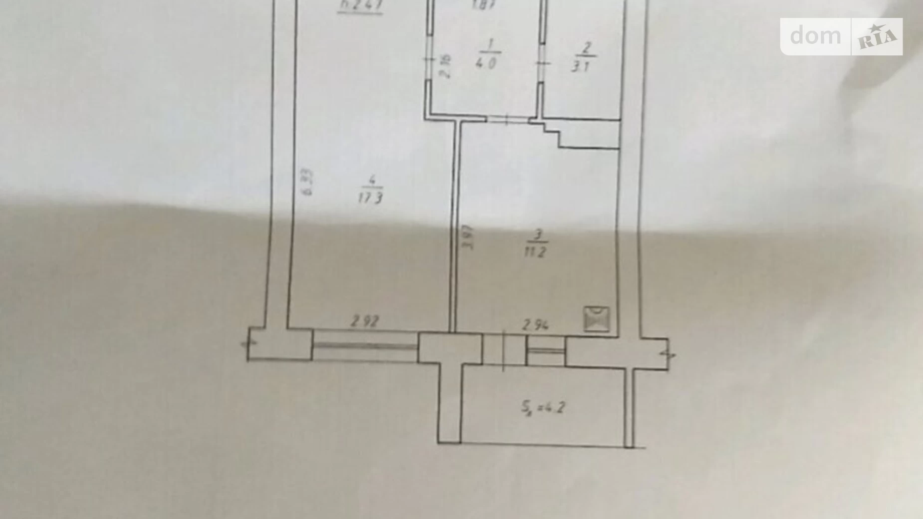 Продається 1-кімнатна квартира 38 кв. м у Сумах, пров. Громадянський, 1