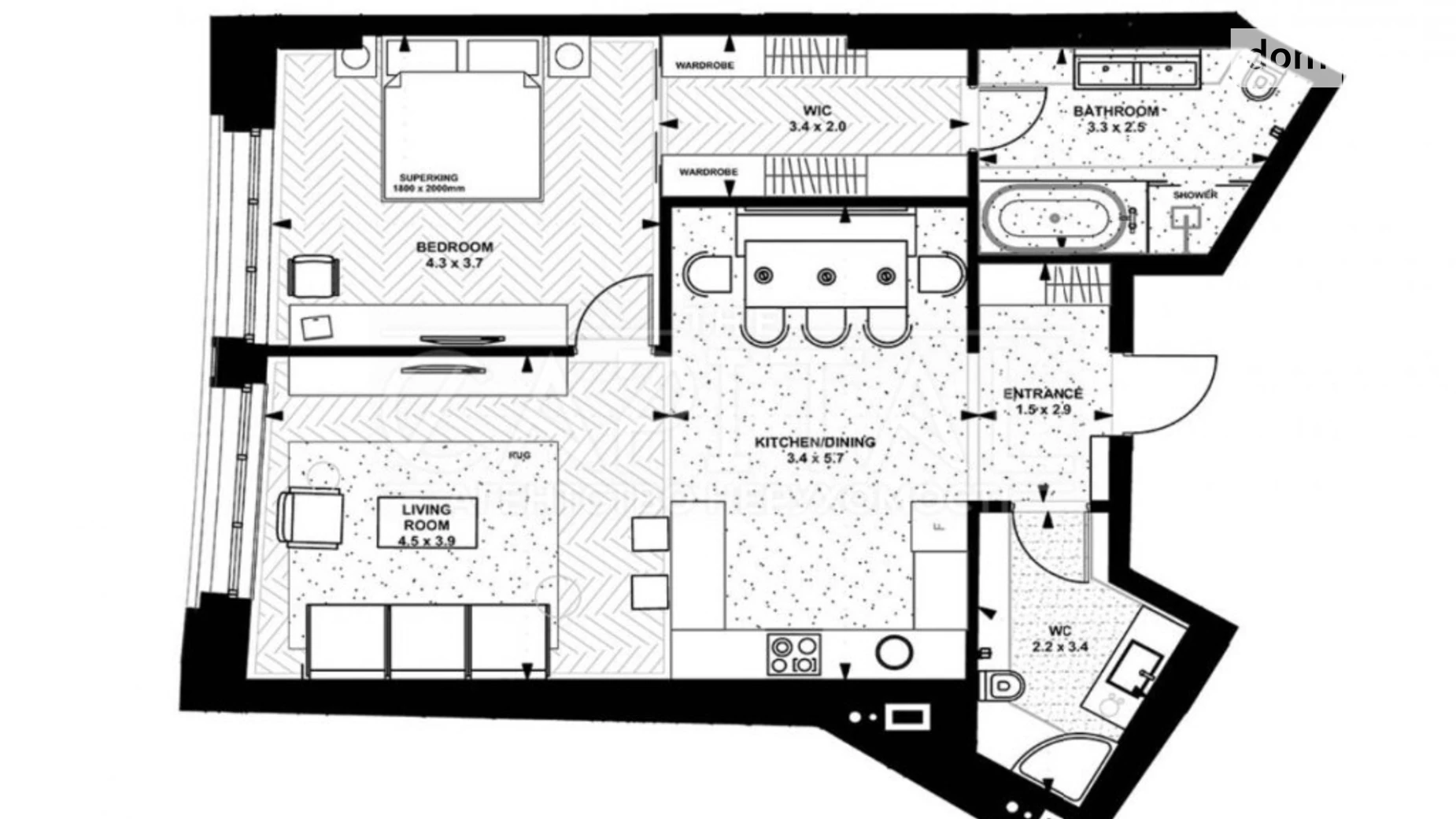 Продается 4-комнатная квартира 80 кв. м в Киеве, ул. Лютеранская, 14В - фото 2