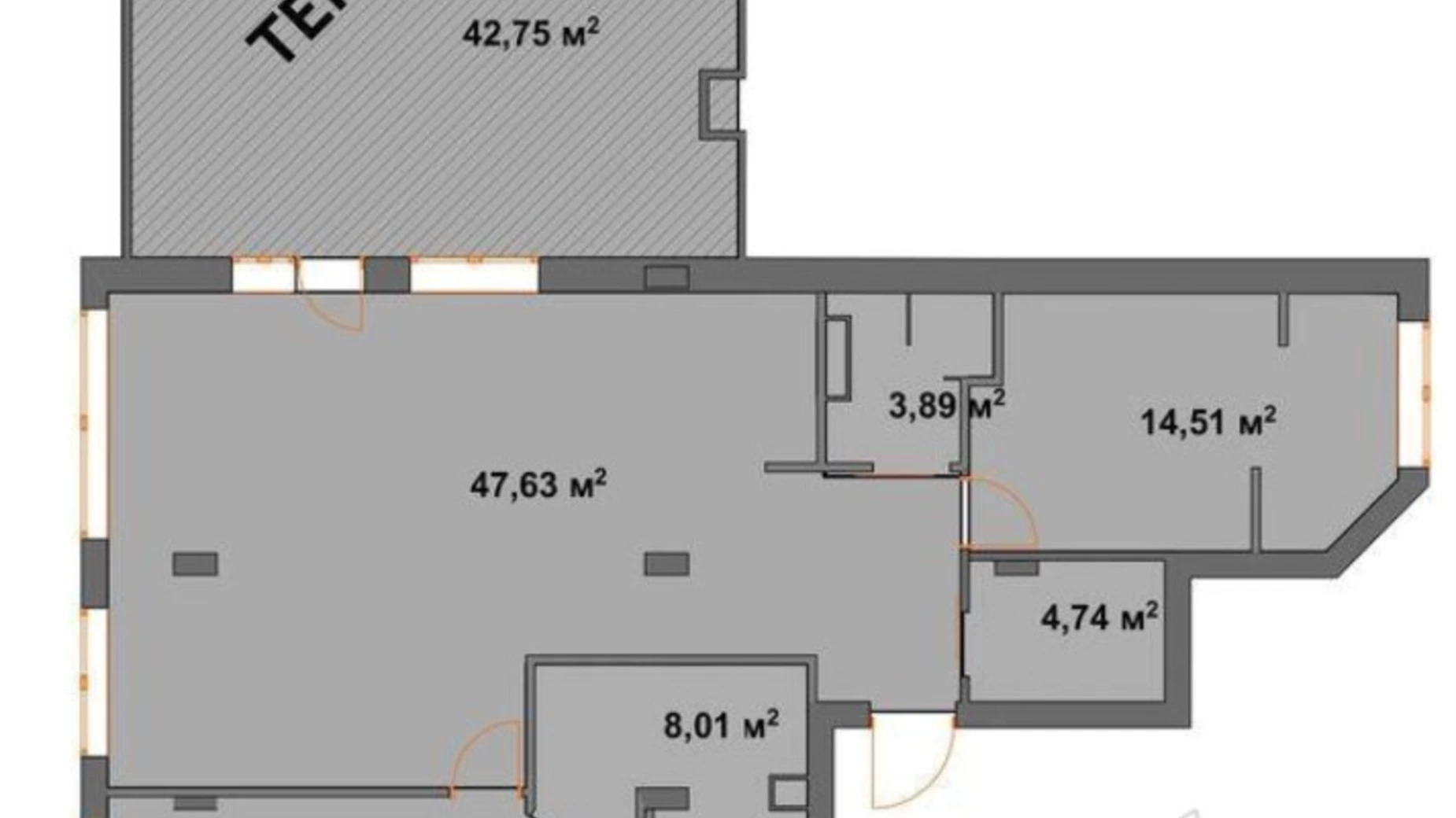 Продается 3-комнатная квартира 146 кв. м в Киеве, Большая Кольцевая дор., 1