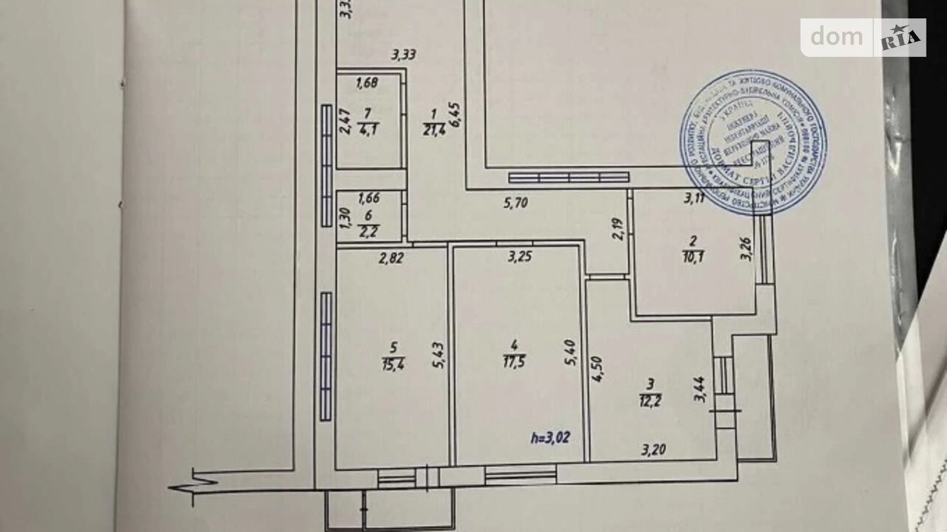 Продається 3-кімнатна квартира 87 кв. м у Рівному, вул. Мазепи Гетьмана