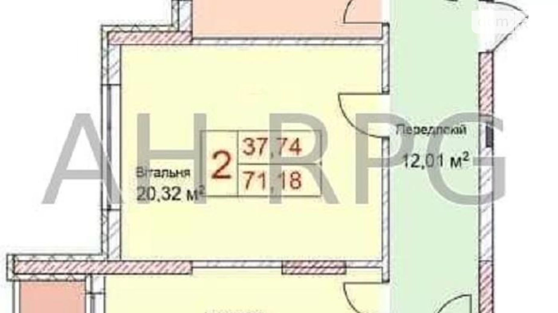 Продается 2-комнатная квартира 71 кв. м в Киеве, ул. Глубочицкая, 13 - фото 5