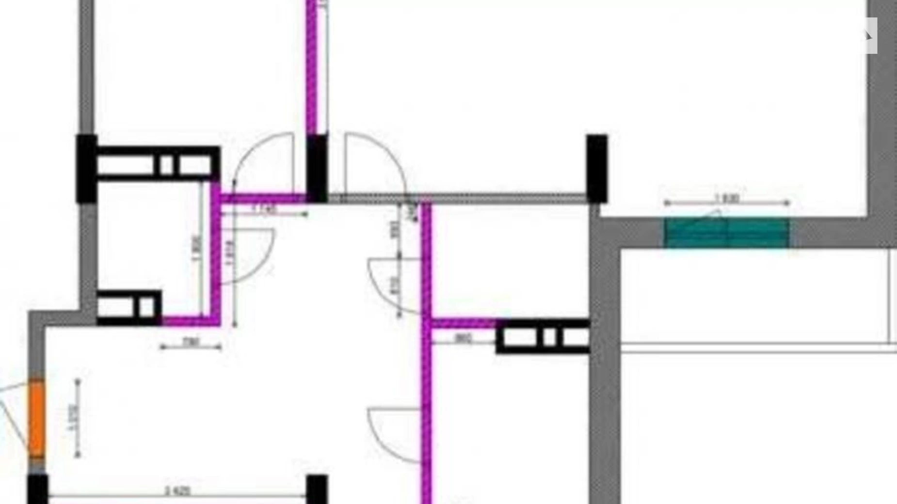 Продається 3-кімнатна квартира 122 кв. м у Харкові, просп. Героїв Харкова(Московський)