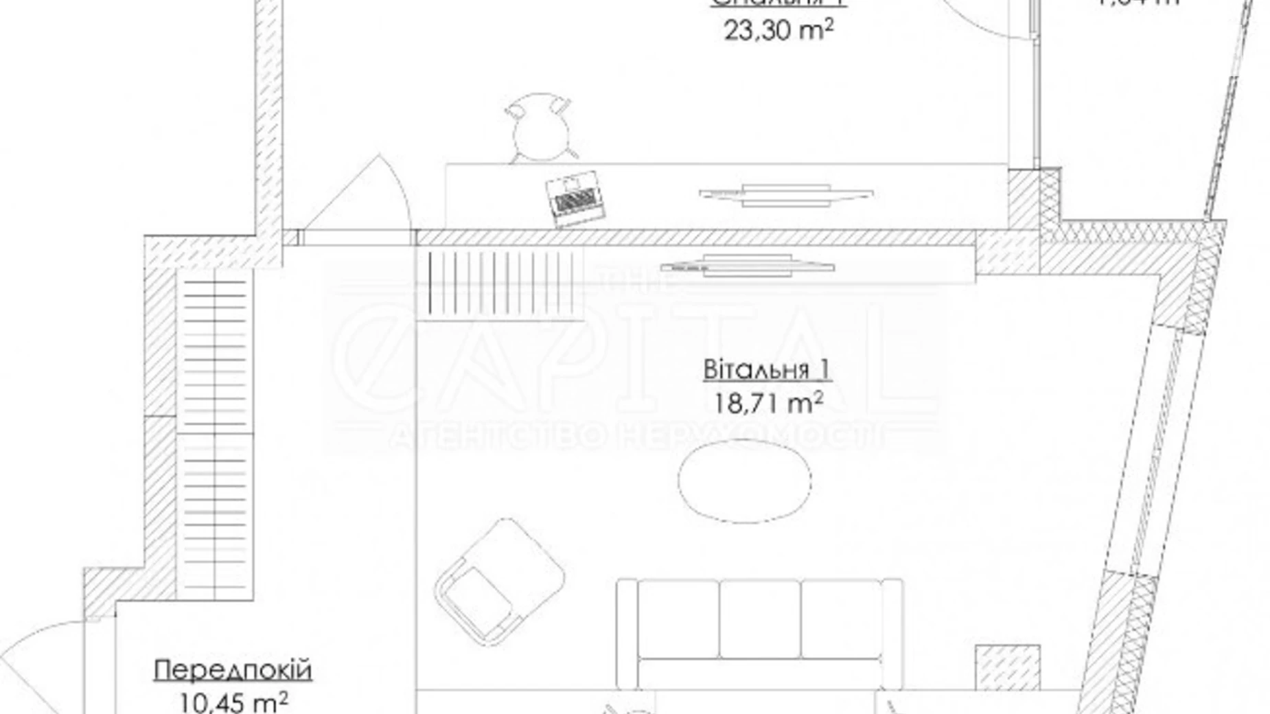 Продается 2-комнатная квартира 72 кв. м в Киеве, ул. Набережно-Рыбальская, 5 - фото 2