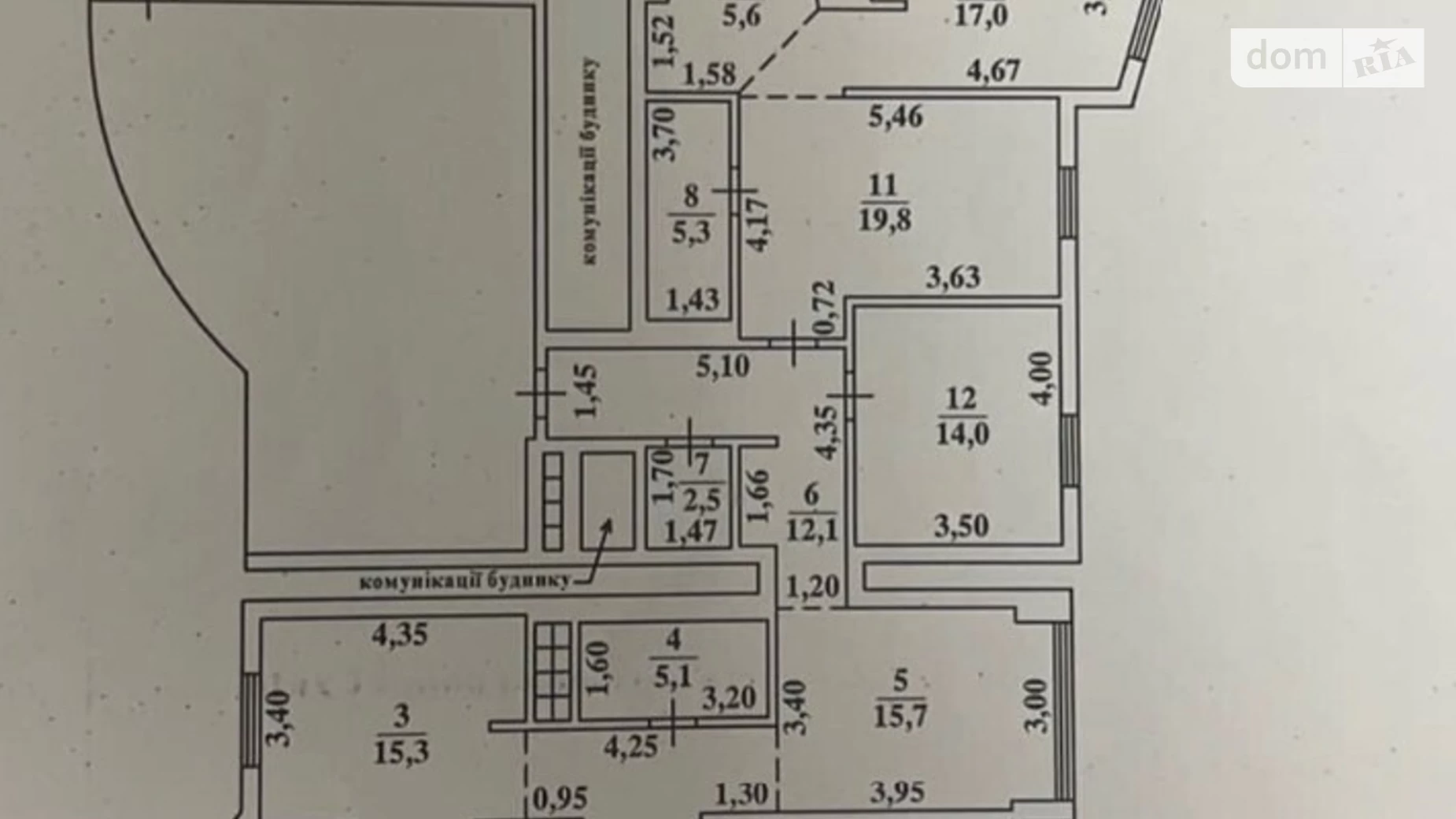 Продається 3-кімнатна квартира 222 кв. м у Одесі, вул. Армійська, 11