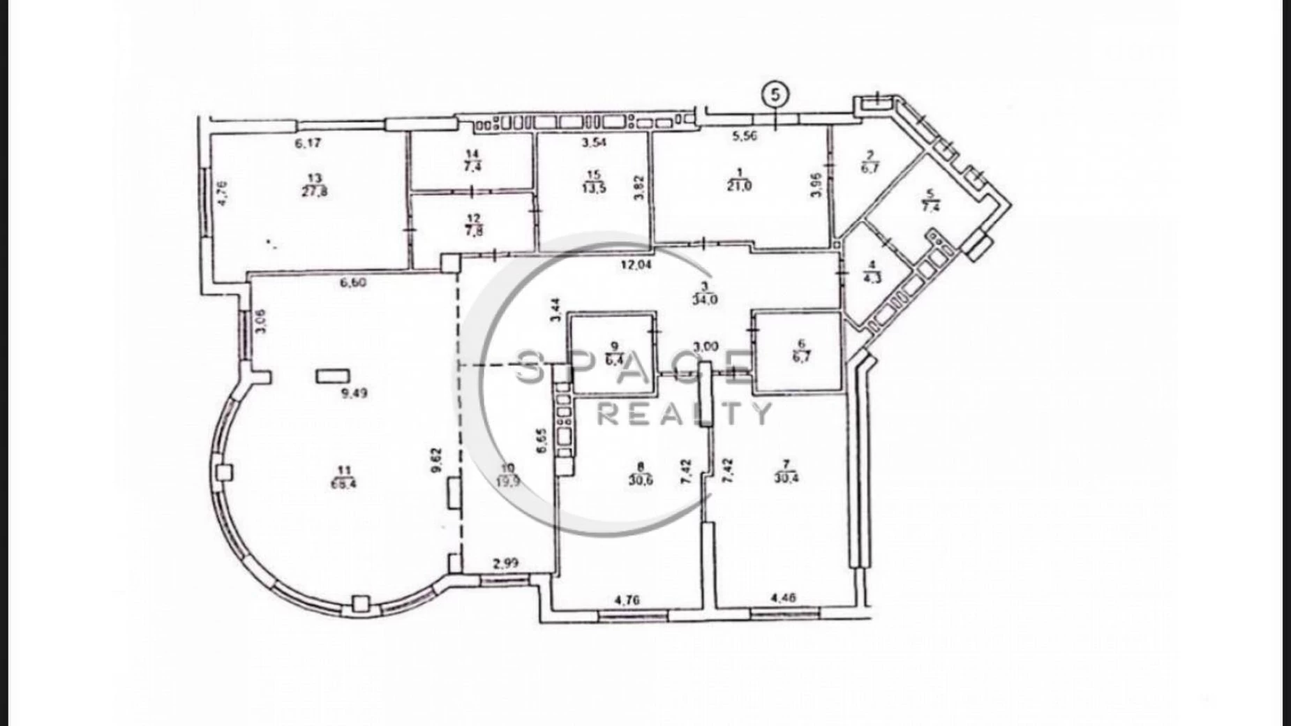 Продается 4-комнатная квартира 290 кв. м в Киеве, ул. Ивана Мазепы(Январского Восстания)