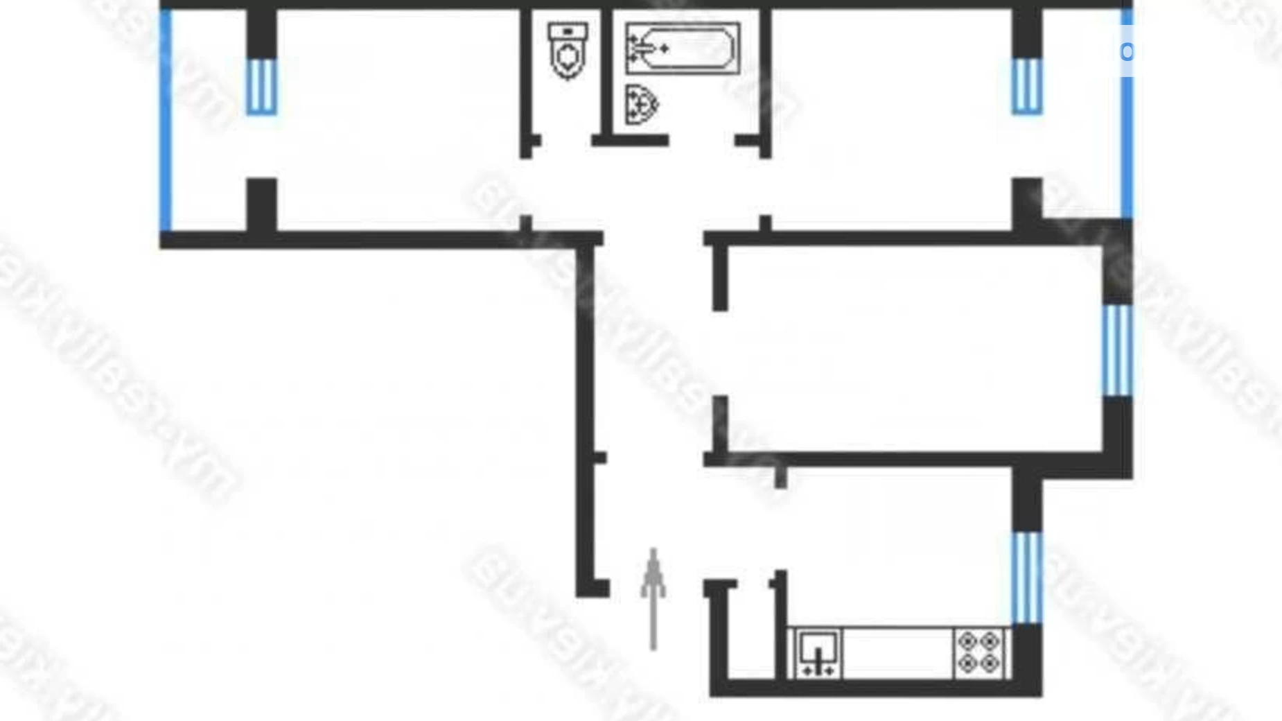 Продается 3-комнатная квартира 68 кв. м в Киеве, ул. Соломии Крушельницкой, 3 - фото 5