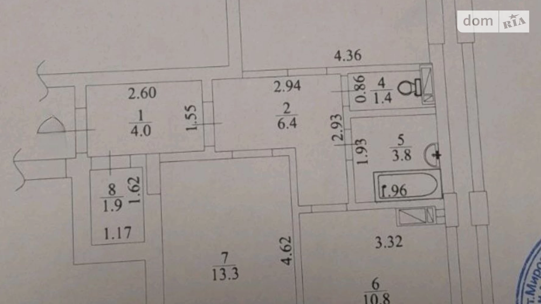 Продается 2-комнатная квартира 65 кв. м в Ирпене, ул. Украинская