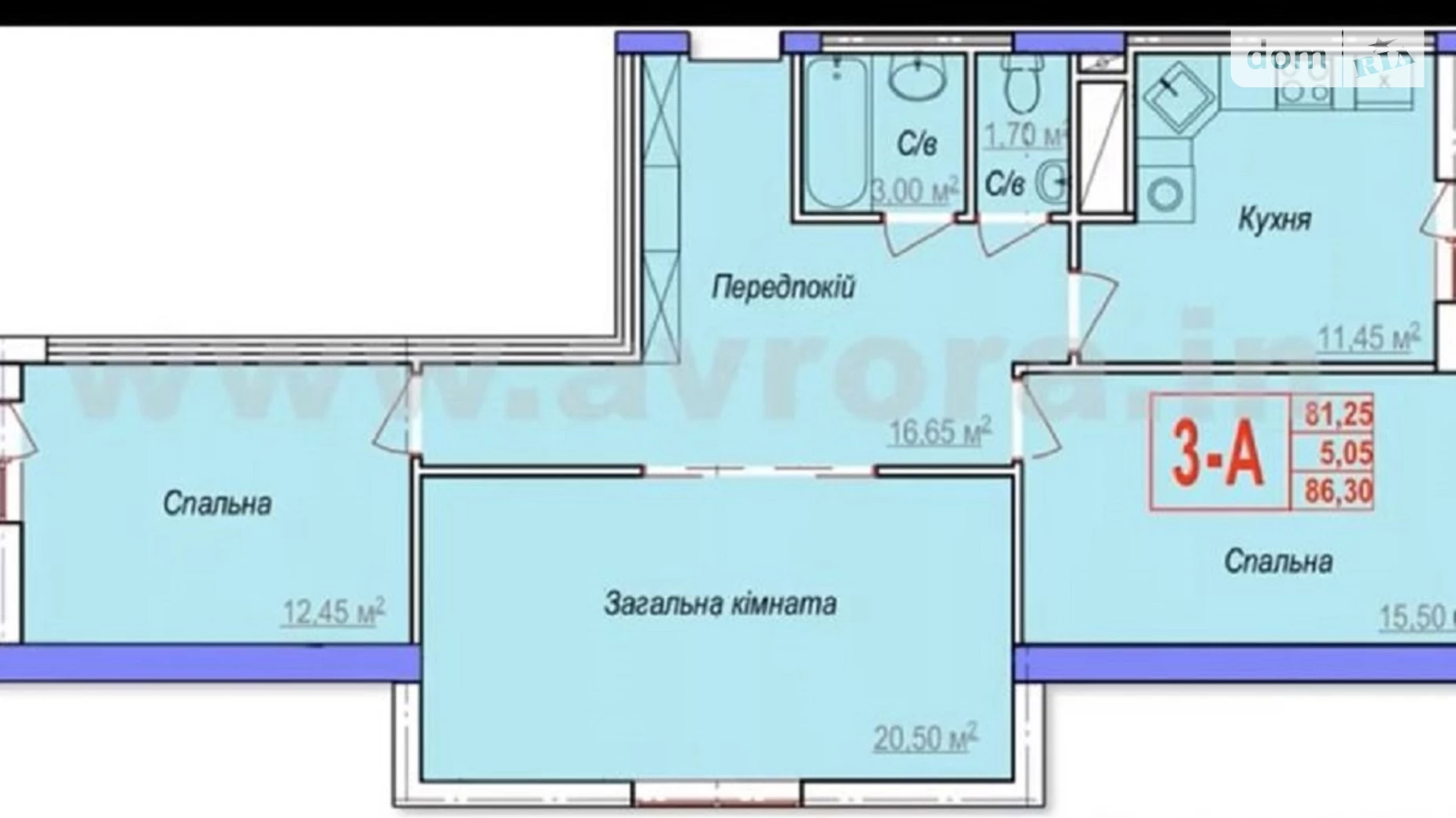 Продается 3-комнатная квартира 86.7 кв. м в Одессе, ул. Героев Крут, 27А