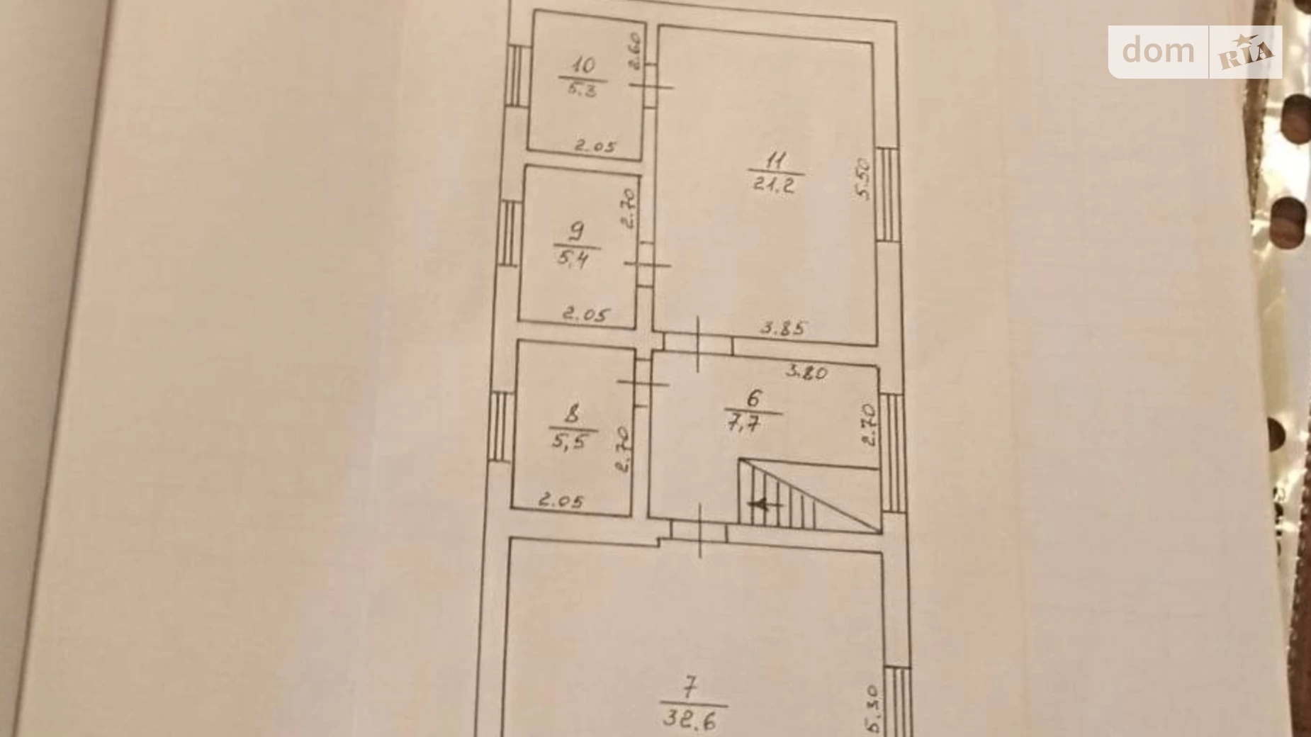 Продается дом на 2 этажа 157.3 кв. м с баней/сауной, Головна, 82