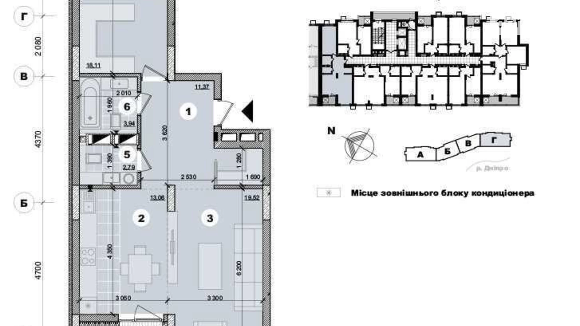 Продается 2-комнатная квартира 72 кв. м в Киеве, ул. Никольско-Слободская, 101Ш