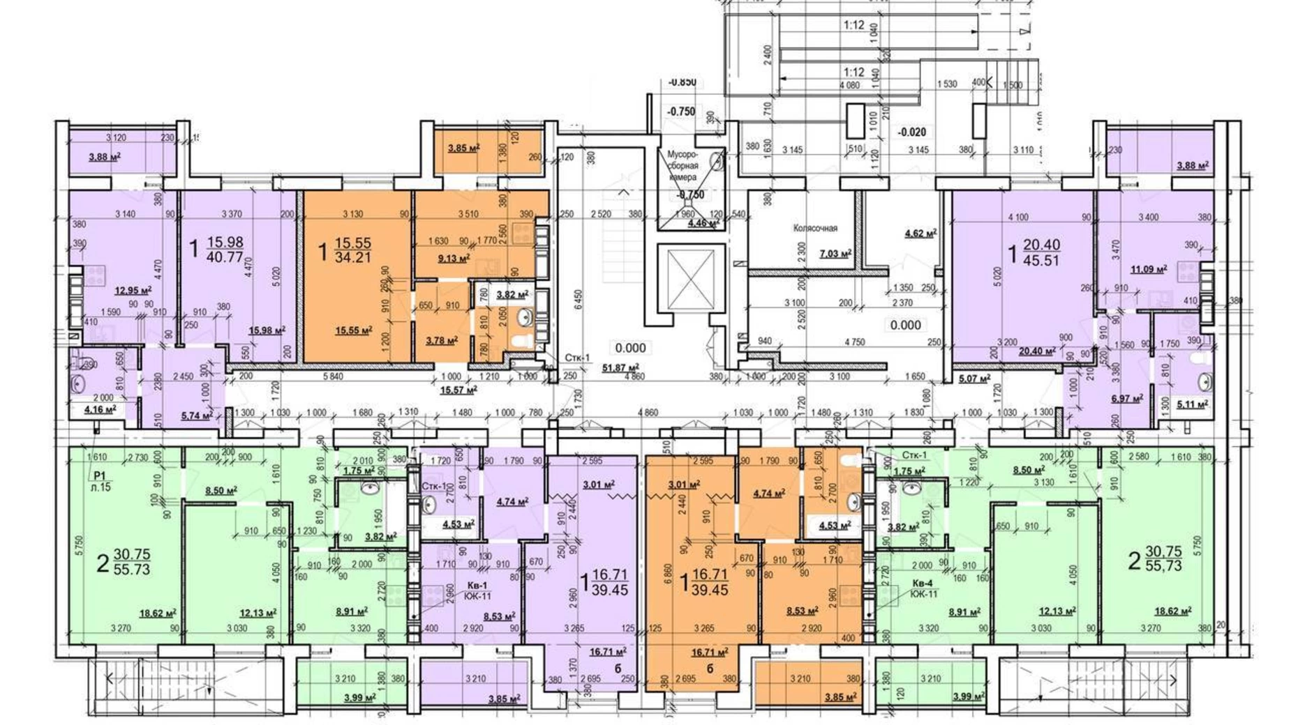 Продается 2-комнатная квартира 56 кв. м в Харькове, ул. Мира