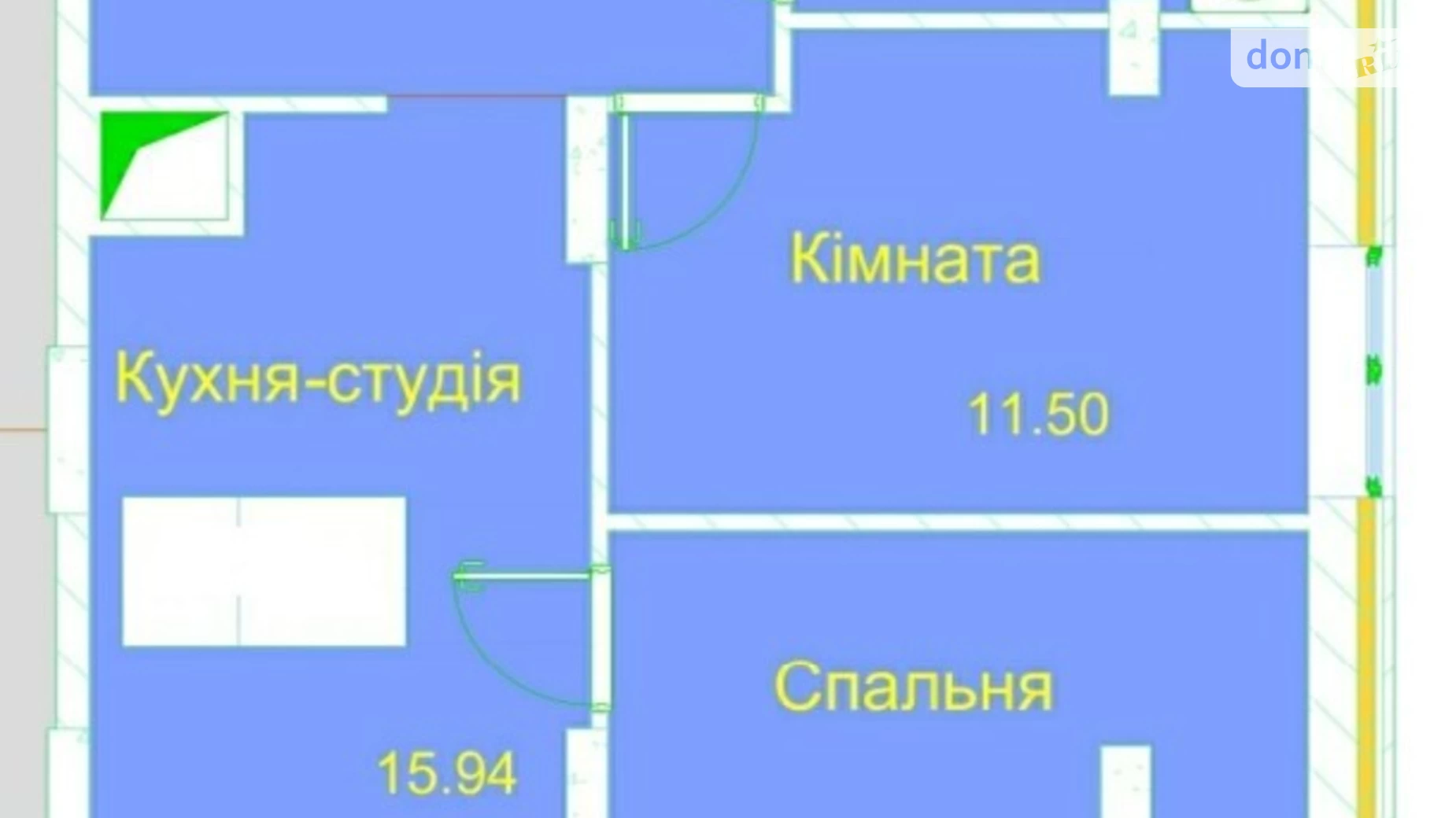 Продається 2-кімнатна квартира 58.95 кв. м у Одесі, вул. Академіка Сахарова - фото 4
