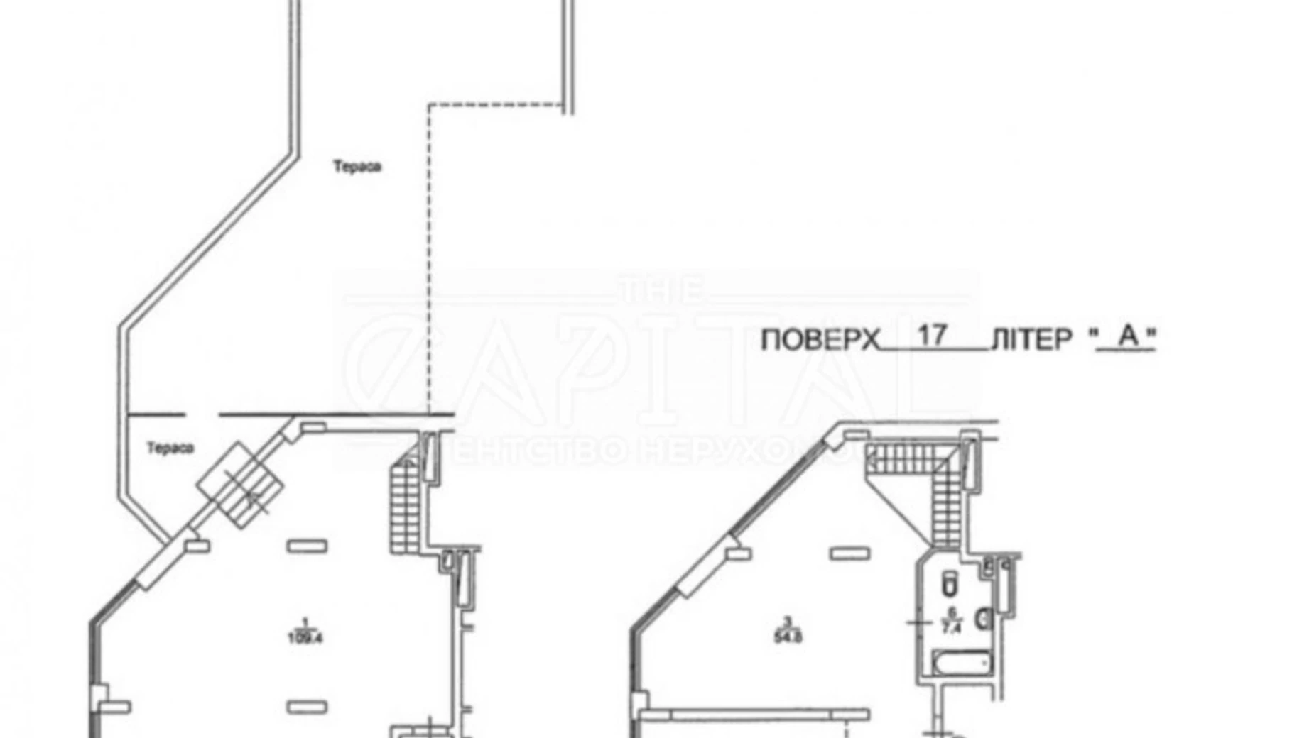 Продається 4-кімнатна квартира 250 кв. м у Києві, вул. Болсуновська