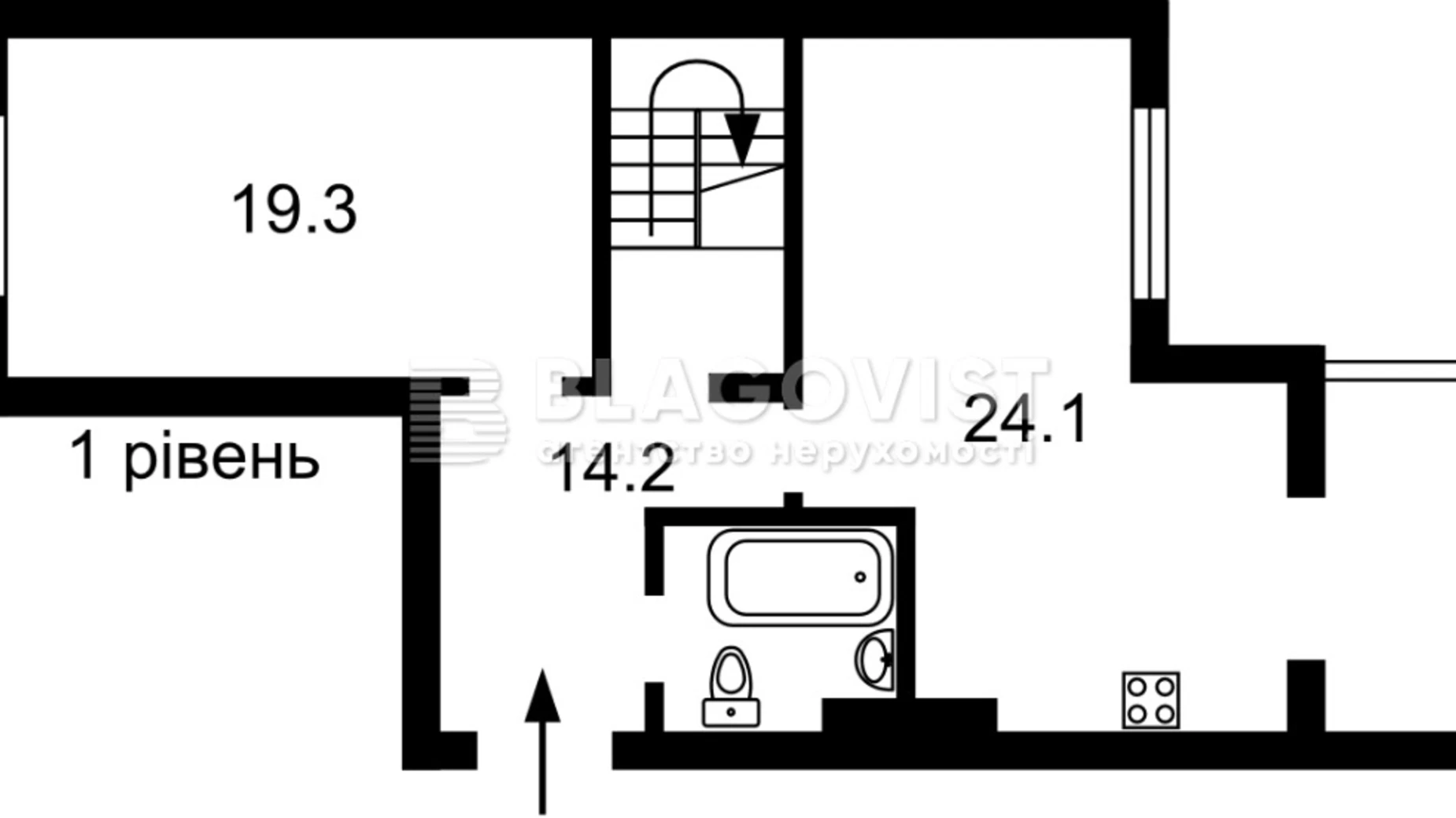 Продается 3-комнатная квартира 162 кв. м в Киеве, ул. Сергeя Данченко, 34