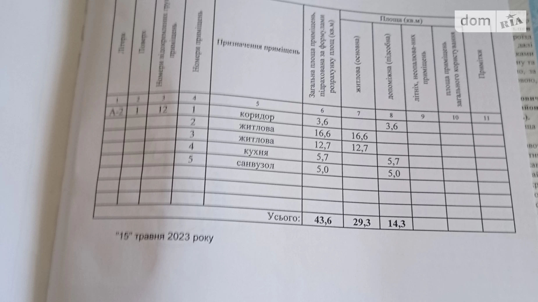 Продається 2-кімнатна квартира 43.6 кв. м у Низах, вул. 30 років Перемоги, 13