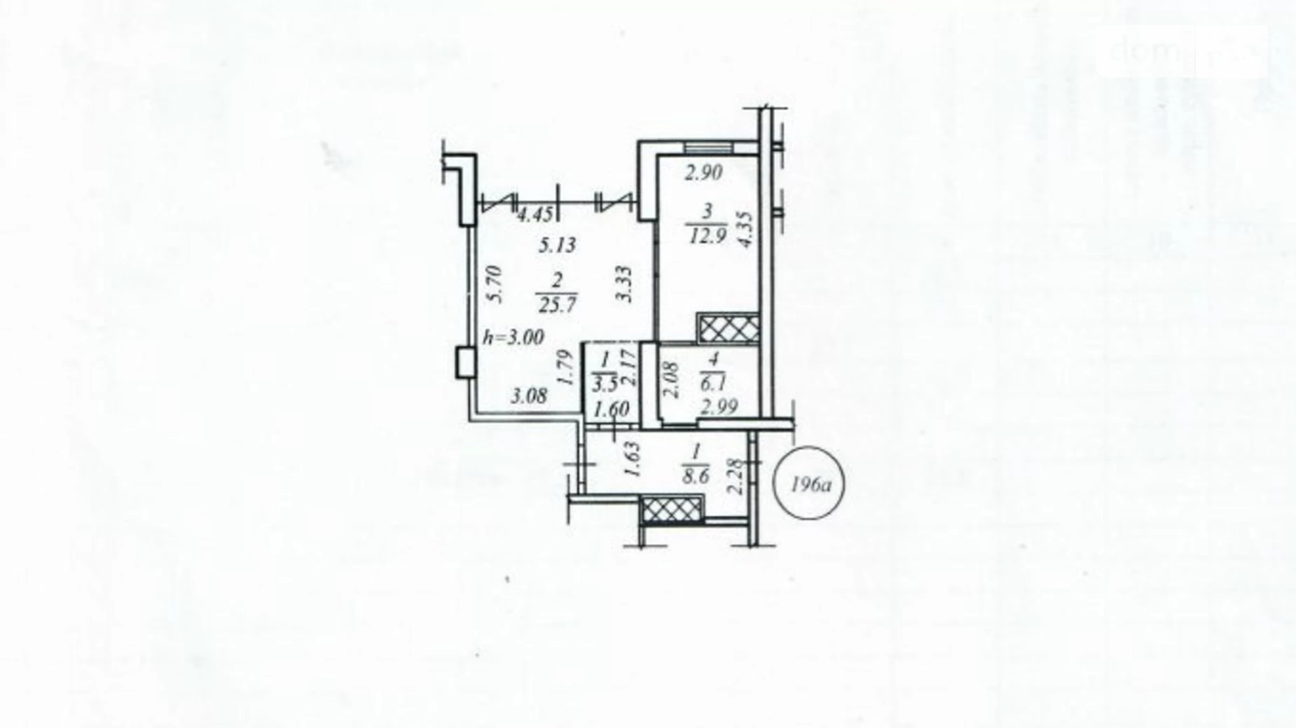 Продается 3-комнатная квартира 126 кв. м в Днепре, просп. Поля Александра, 16 - фото 2