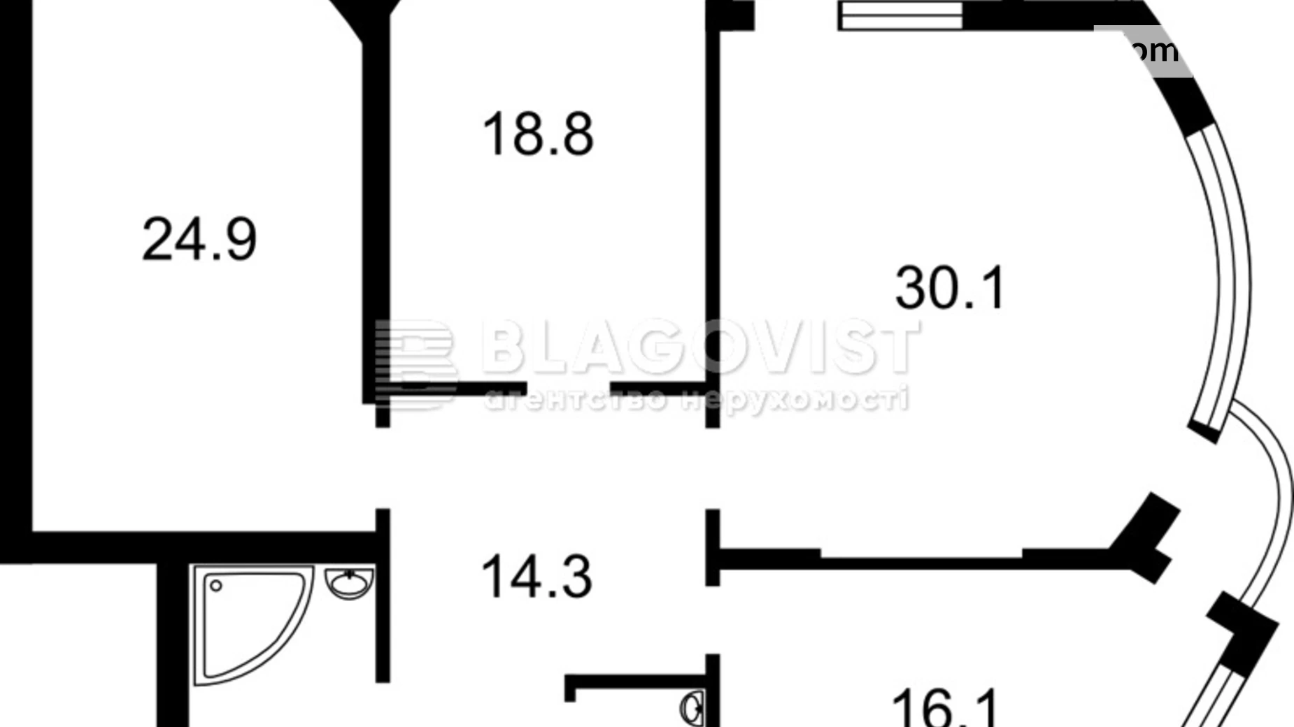 Продается 3-комнатная квартира 121 кв. м в Киеве, ул. Генерала Шаповала(Механизаторов), 2 - фото 2