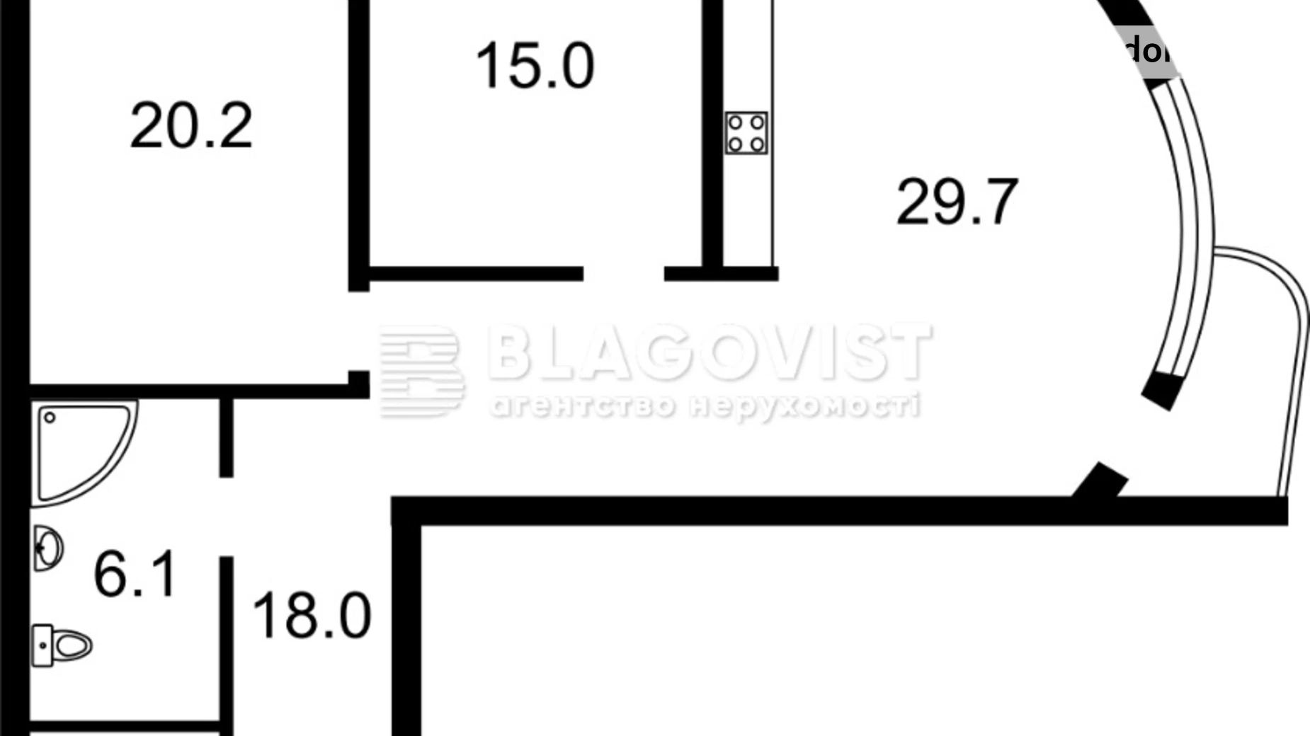 Продается 3-комнатная квартира 100 кв. м в Киеве, ул. Генерала Шаповала(Механизаторов), 2