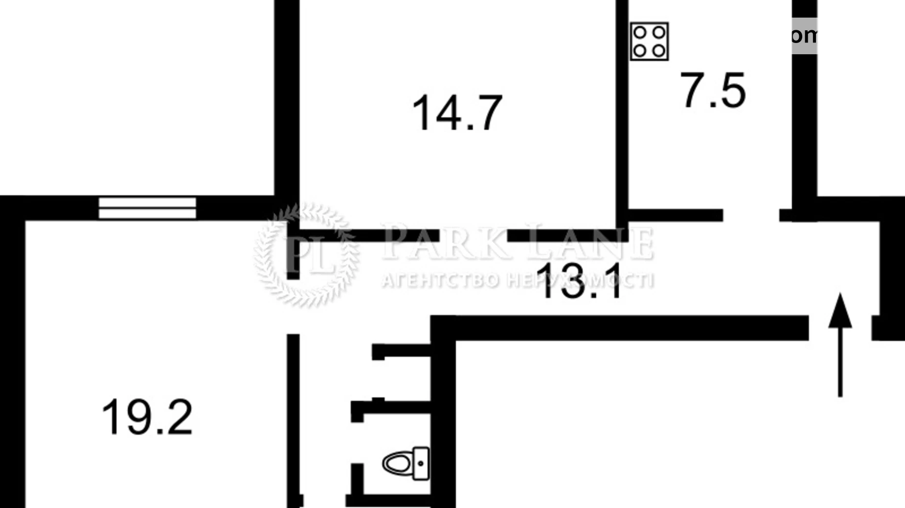 Продается 2-комнатная квартира 60 кв. м в Киеве, ул. Гоголевская, 6А