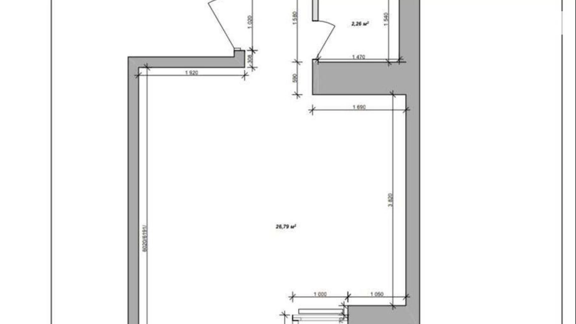 Продается 1-комнатная квартира 37 кв. м в Киеве, наб. Днепровская, 18Б