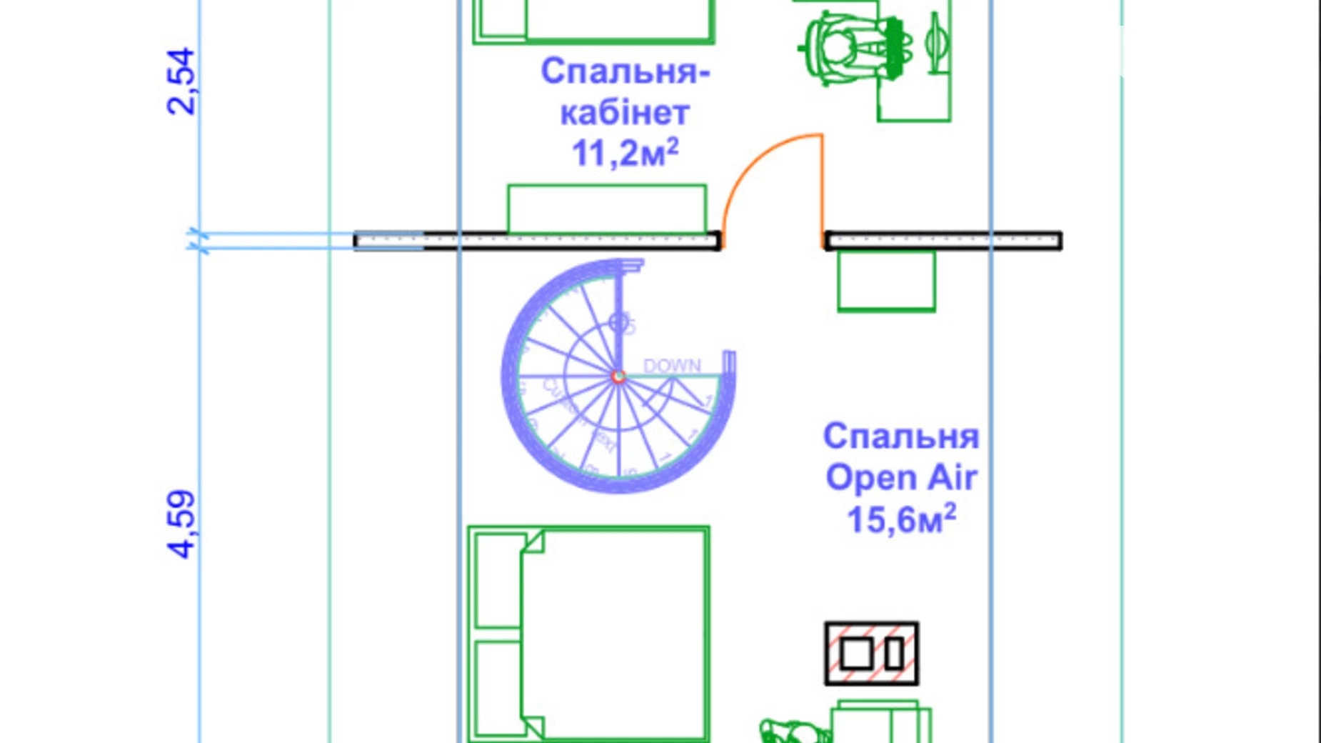 Продается дом на 2 этажа 105 кв. м с бассейном, 