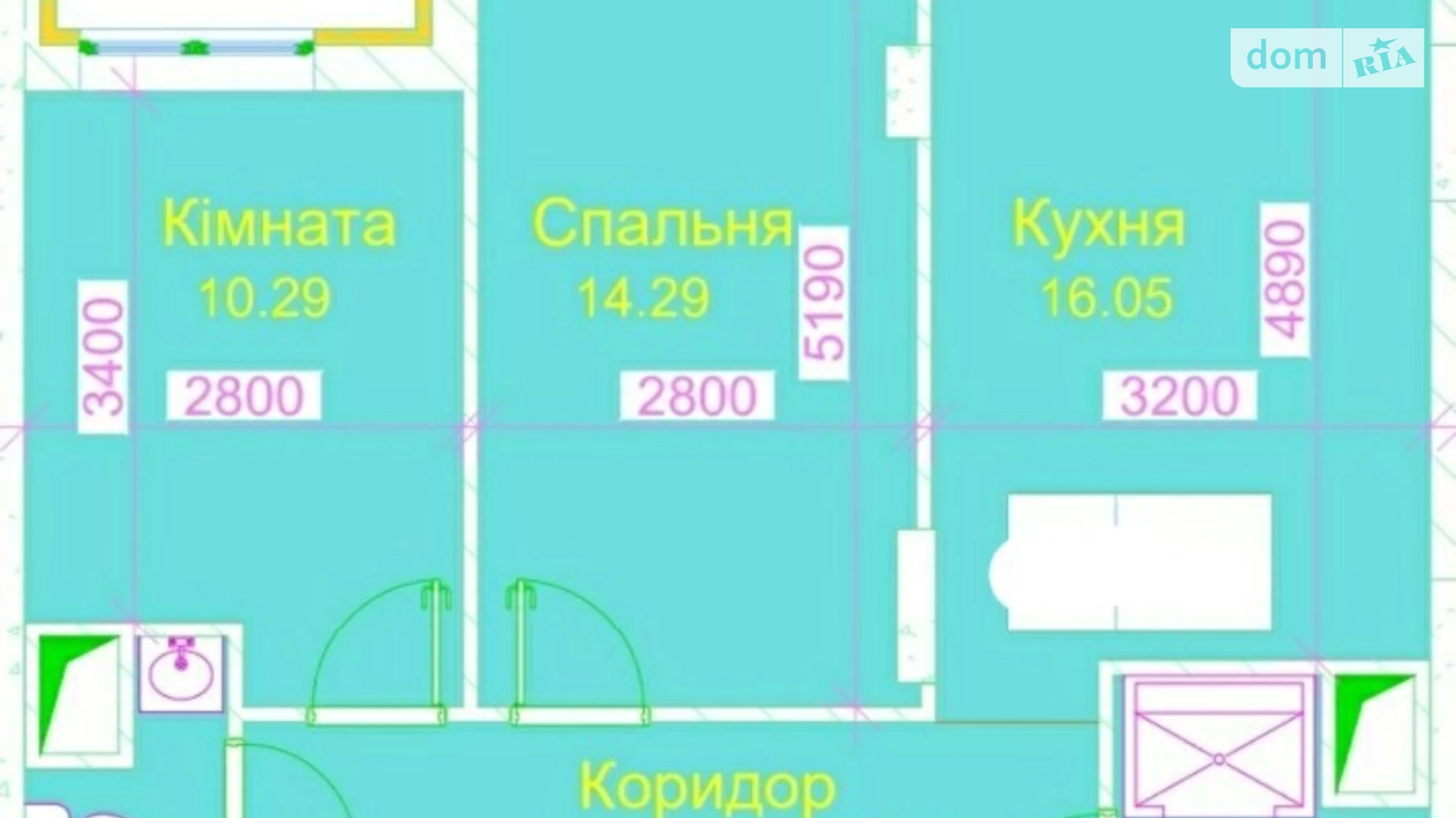 Продается 2-комнатная квартира 61.5 кв. м в Одессе, ул. Академика Сахарова - фото 3