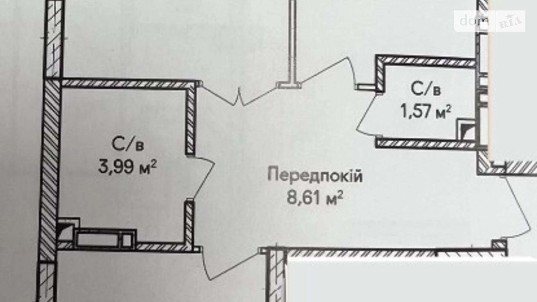 Продается 2-комнатная квартира 60.3 кв. м в Ирпене, ул. Достоевского