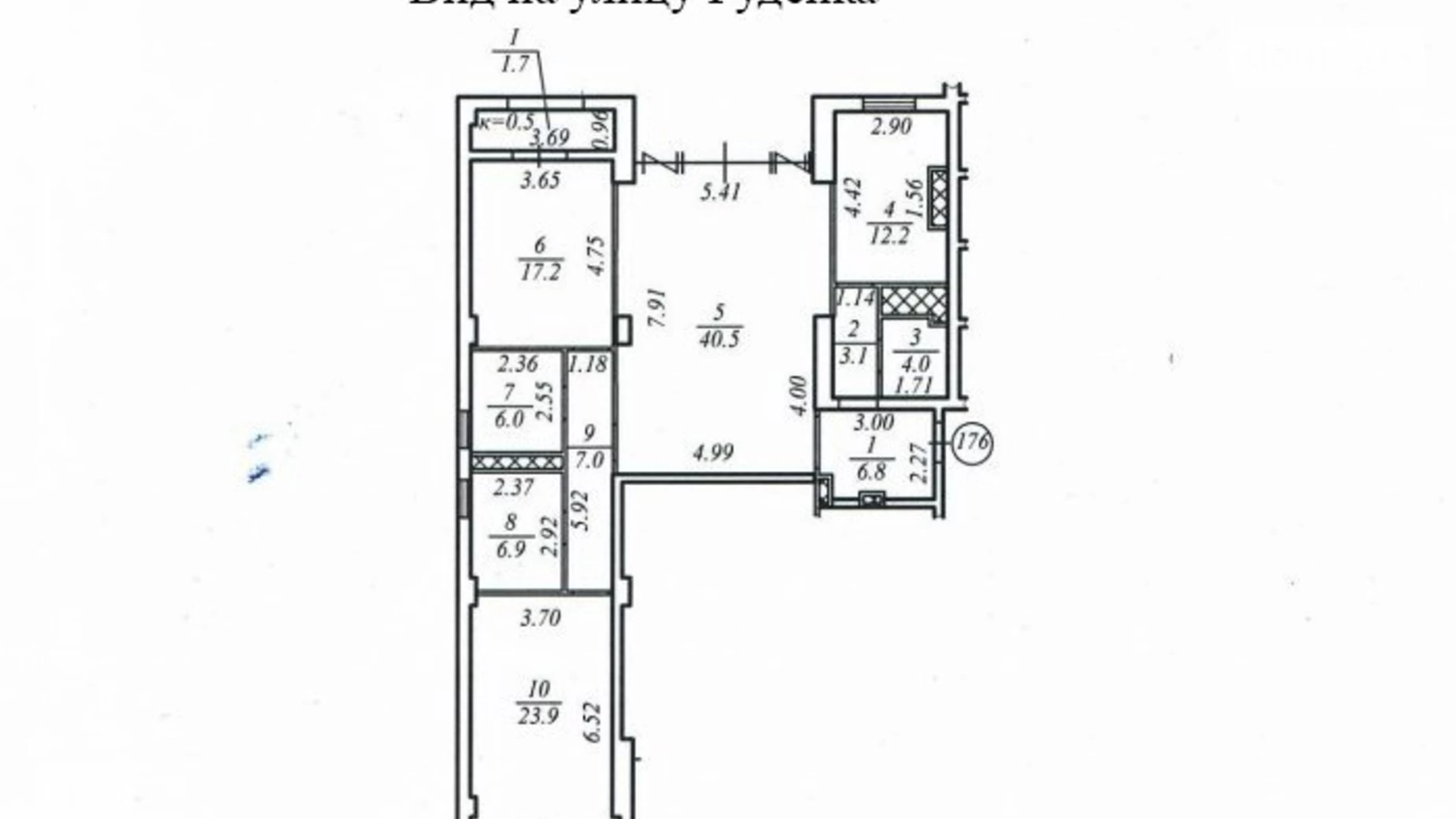 Продается 1-комнатная квартира 53 кв. м в Днепре, просп. Поля Александра, 16