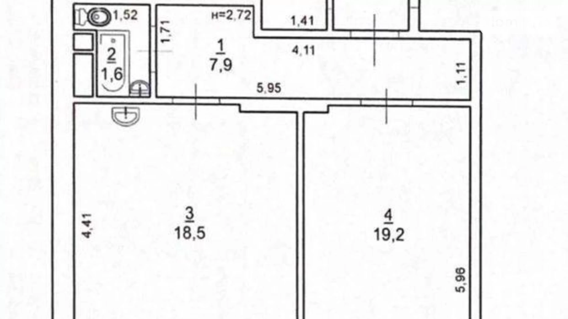 Продается 1-комнатная квартира 49 кв. м в Киеве, ул. Львовская, 15 - фото 3