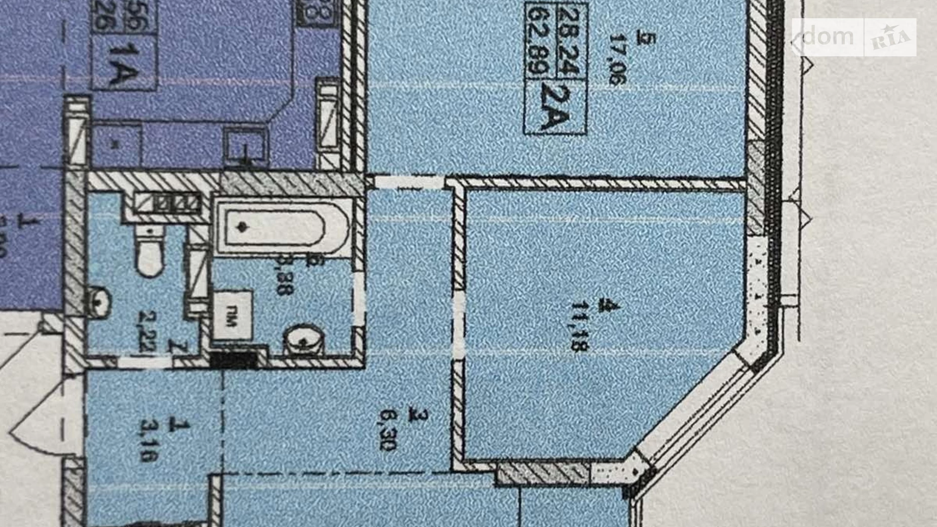 Продается 2-комнатная квартира 63 кв. м в Буче, бул. Леонида Бирюкова, 2