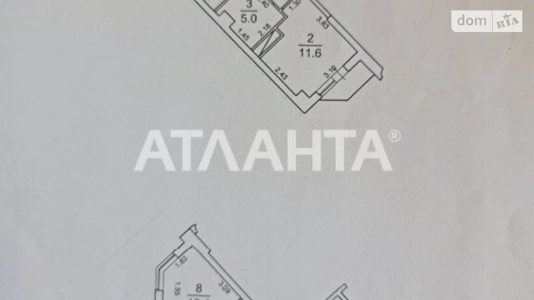 Продается 3-комнатная квартира 85.7 кв. м в Одессе, ул. Проценко - фото 3