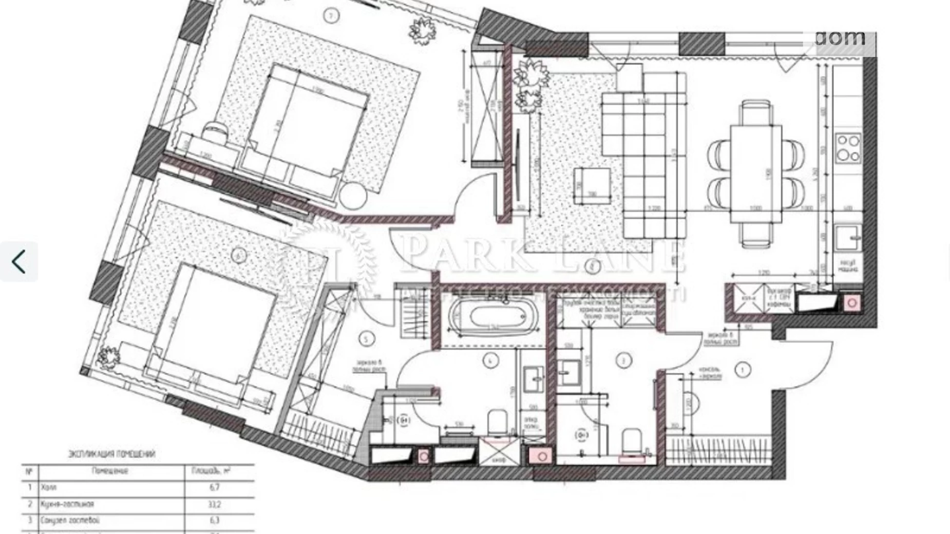 Продается 3-комнатная квартира 105 кв. м в Киеве, ул. Андрея Верхогляда(Драгомирова), 17Б - фото 3