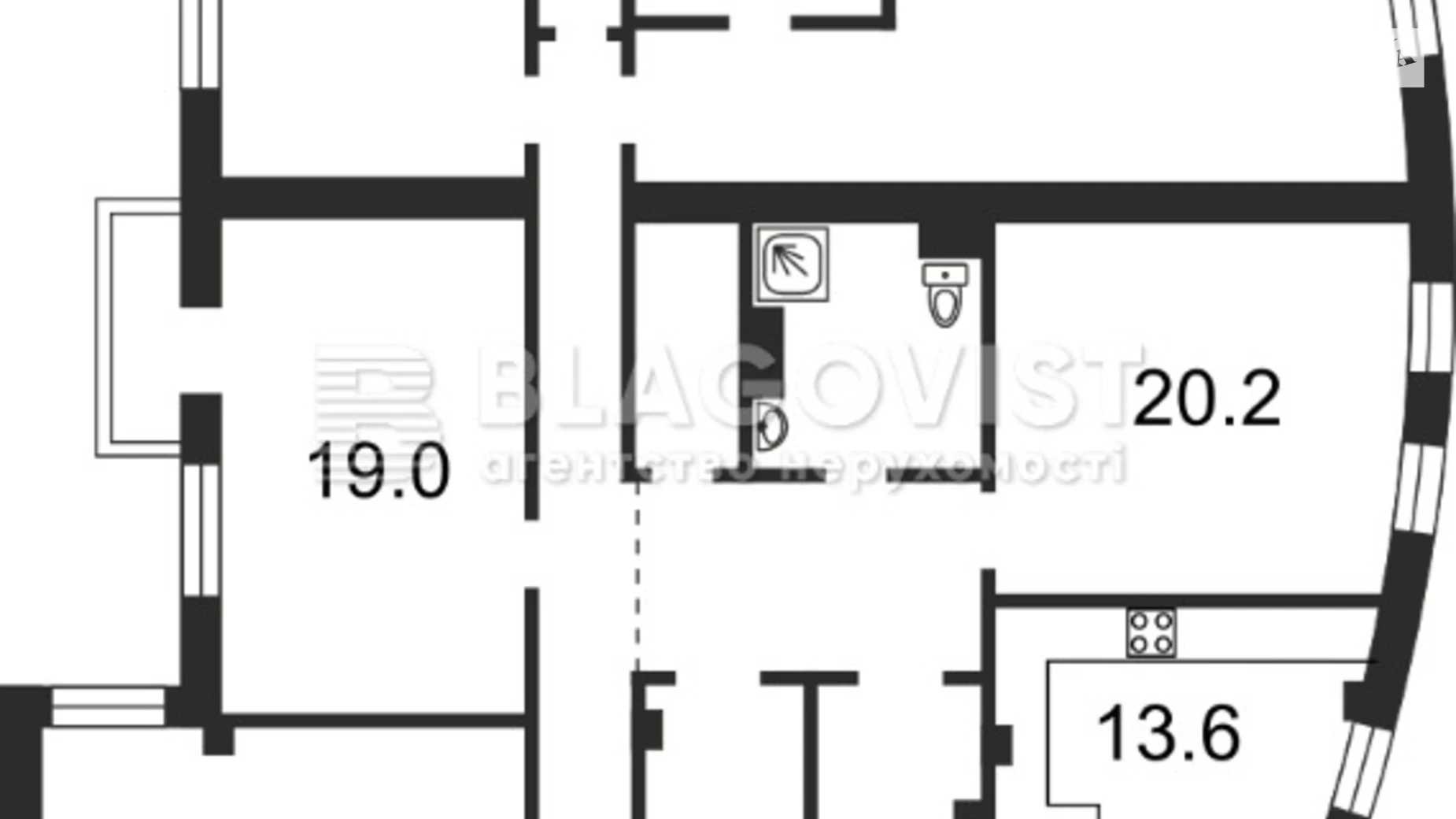 Продается 6-комнатная квартира 255 кв. м в Киеве, ул. Гетмана Павла Скоропадского(Льва Толстого), 39