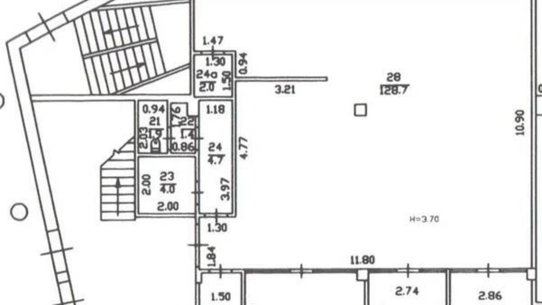 Сдается в аренду помещения свободного назначения 230 кв. м в 3-этажном здании, цена: 69000 грн - фото 3