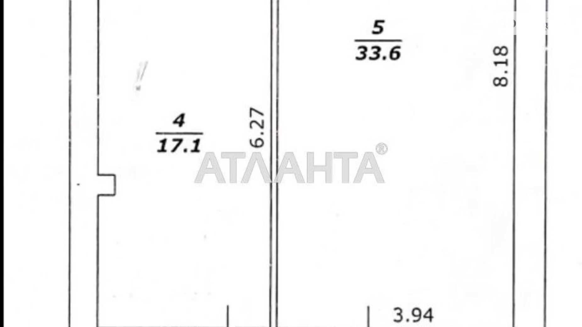 Продается 1-комнатная квартира 65 кв. м в Одессе, ул. Академика Вильямса