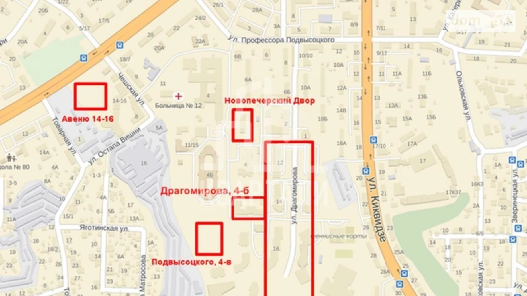 Продается 3-комнатная квартира 174 кв. м в Киеве, ул. Андрея Верхогляда(Драгомирова), 4Б