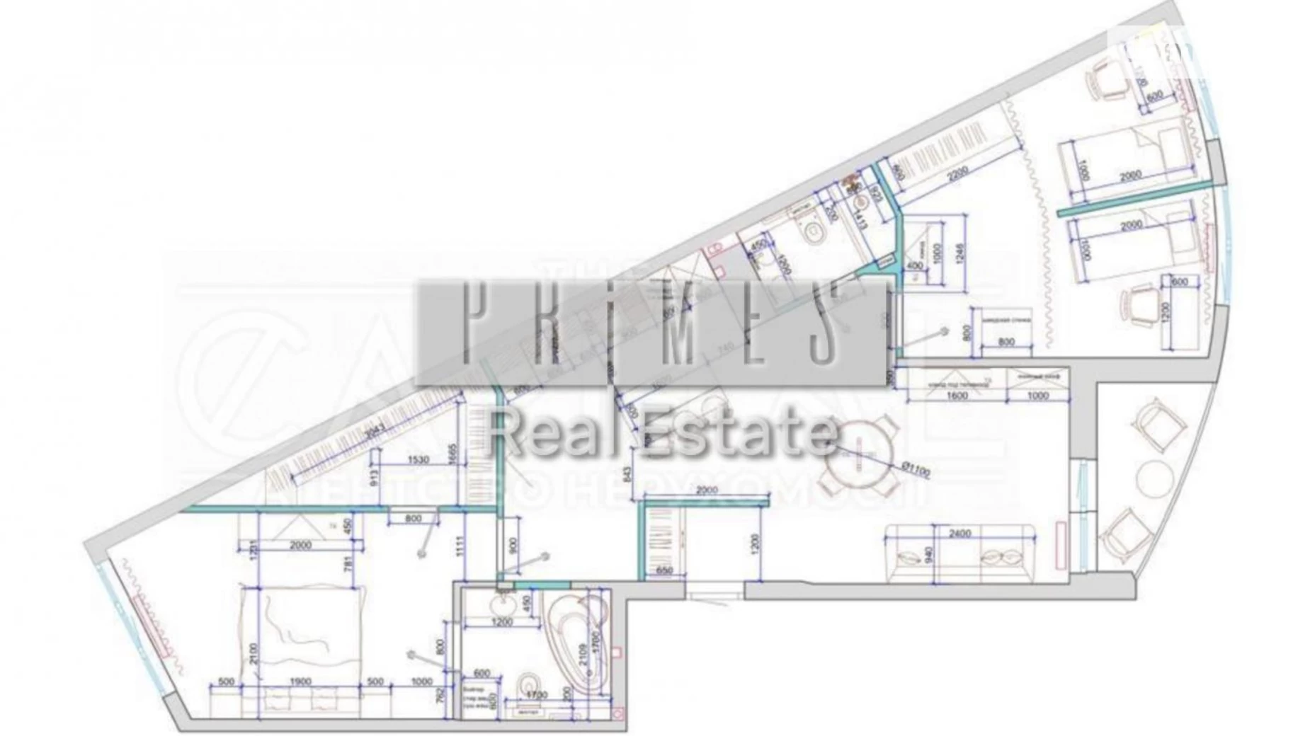 Продается 3-комнатная квартира 95 кв. м в Киеве, ул. Михаила Бойчука, 17 - фото 3