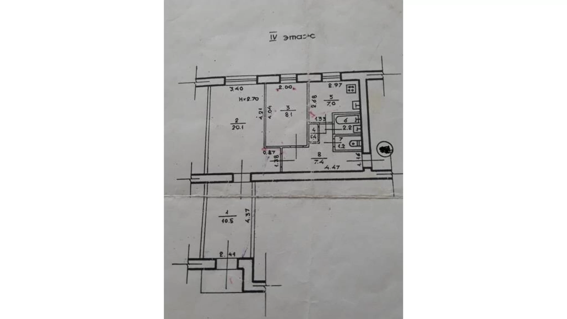 Продається 3-кімнатна квартира 59 кв. м у Одесі, 2-й пров. Артилерійський, 6 - фото 3