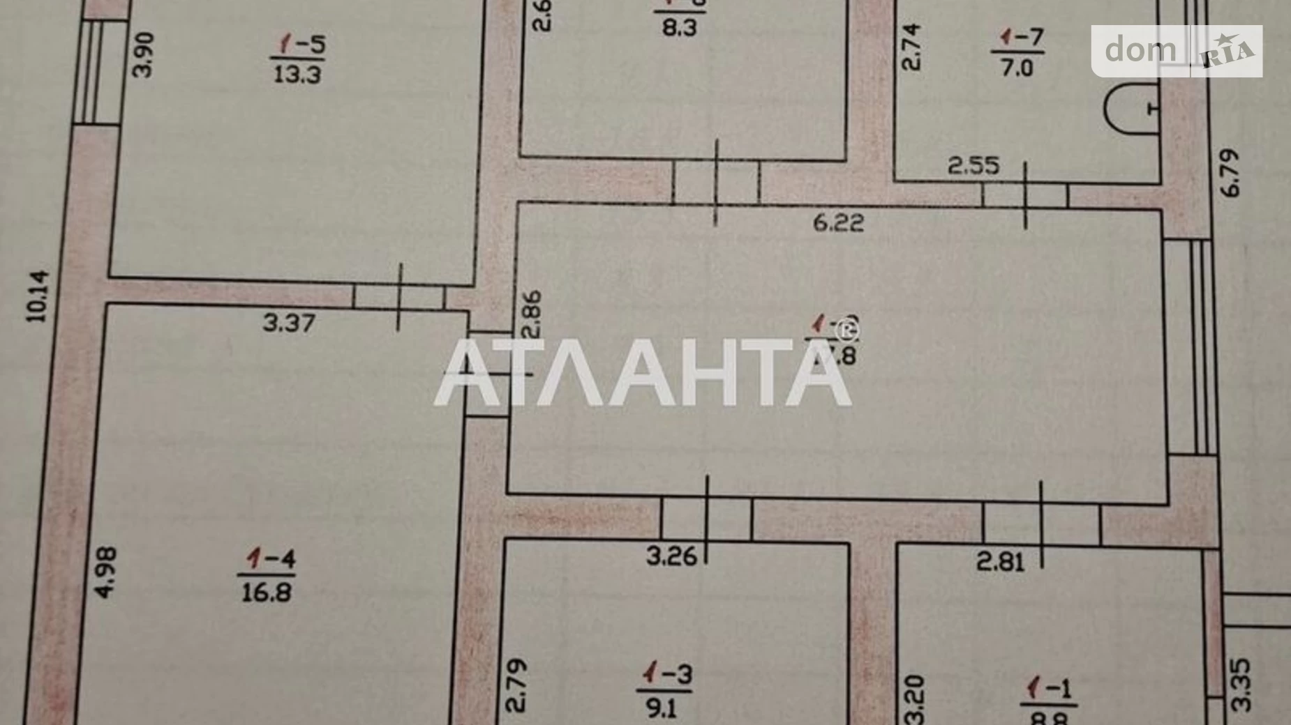 Продається одноповерховий будинок 110.1 кв. м з меблями, вул. Молодіжна