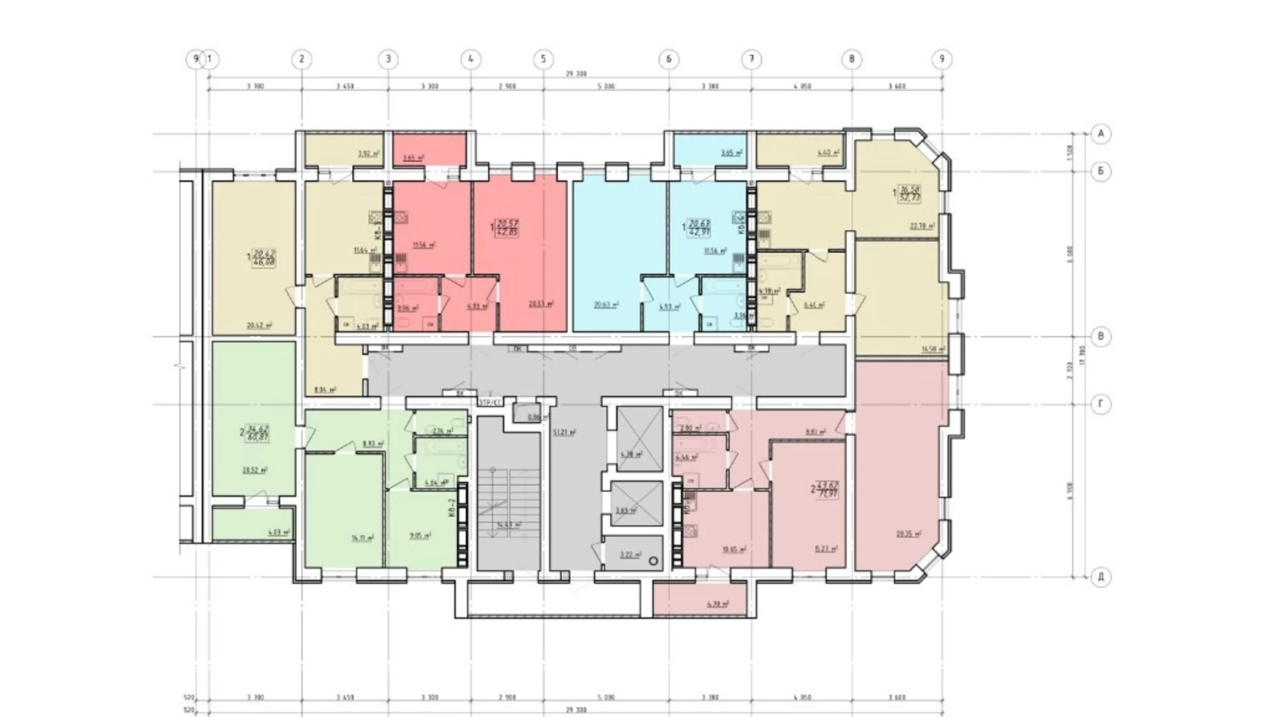 Продается 2-комнатная квартира 72 кв. м в Харькове, ул. Елизаветинская, 2Б - фото 2